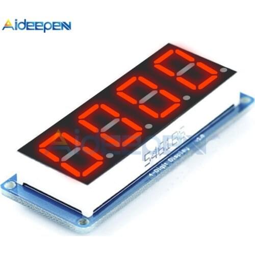 0.56" TM1637 Time Clock Display Module 4-Digit LED Tube Display D4056A Module for Arduino