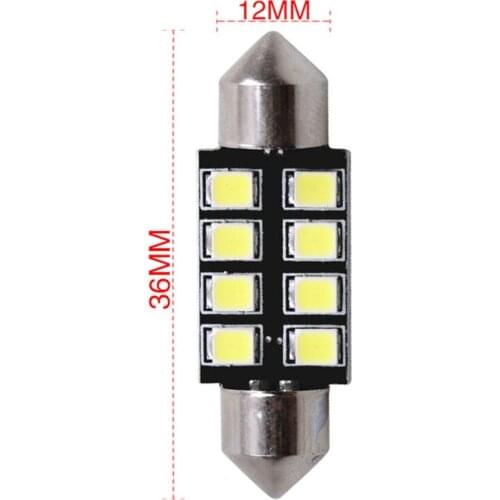 Double-pointed 36MM 8 lights LED reading light LED roof light 2835 SMD license plate light