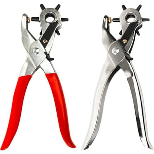 Leathercraft Punching for Leather Hole Punch for Belts Stitching Plier Perforator Watchband Eyelet Piercer Leather Craft Tools