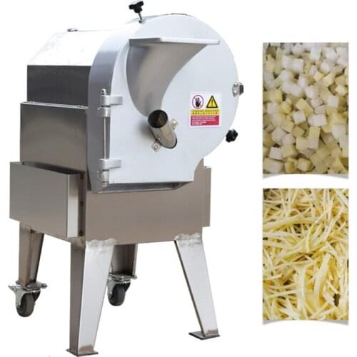 Commercial Vegetable Cutter Electric Slice Machine Cucumber Carrot Cabbage Green Onion Potato Shredder Dicing Machine