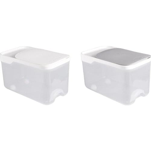 10kg Rice Storage Container Grains Rice Bucket Dry Food Fruit Storage Box for Rice Flour Cereal Kitchen Storage