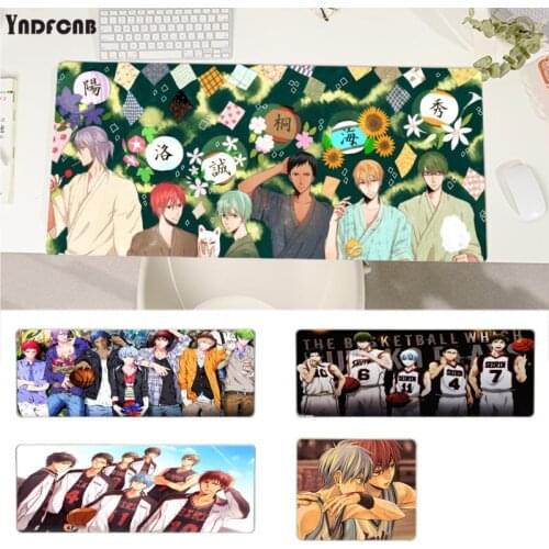YNDFCNB Kurokos Basketball Anime Mat mousepad Desk Mat Size for Gaming Mousepads Deak Mat for overwatch/cs go/world of warcraft