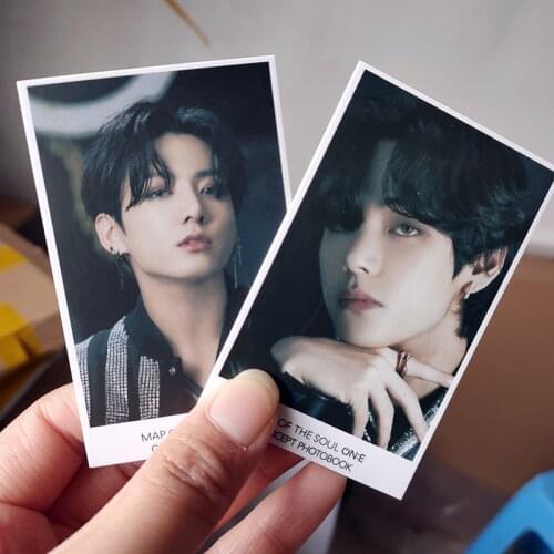 Kpop Bangtan Boys Lomo Card Poster 2021 Album MAP OF THE SOUL ON:E CONCEPT PHOTOBOOK Cards Hd Cards JIMIN V RM SUGA Fans Gift