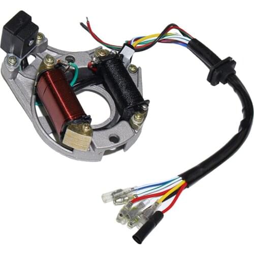 ATV Quad STATOR IGNITION MAGNETO PLATE for JiaLing JH70 2 Coil