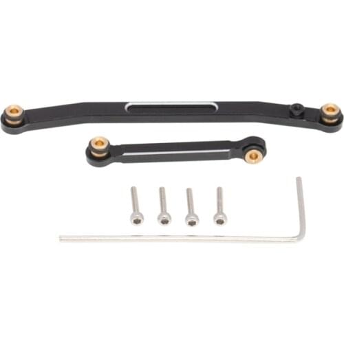 Metal Tight Tolerance Steering Link Rod Upgrade Accessories for 1/24 RC Crawler Axial SCX24 90081 AXI00002 Parts