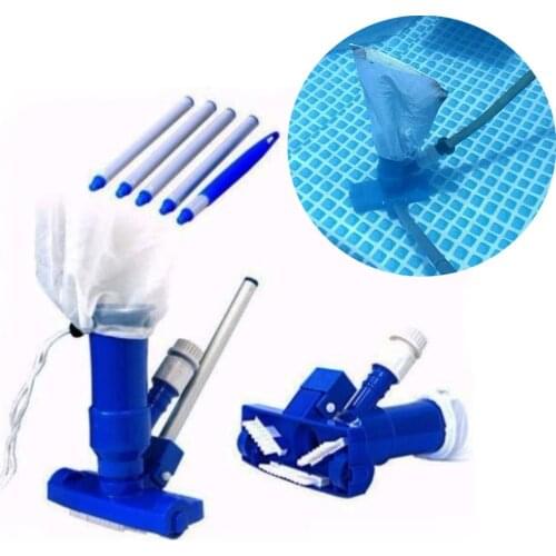 2020 Mini Jet Swimming Pool Spa Pond Vacuum Head Brush Cleaner Tool Above Ground Pond Fountain Vacuum Brush Cleaner Garden Tools