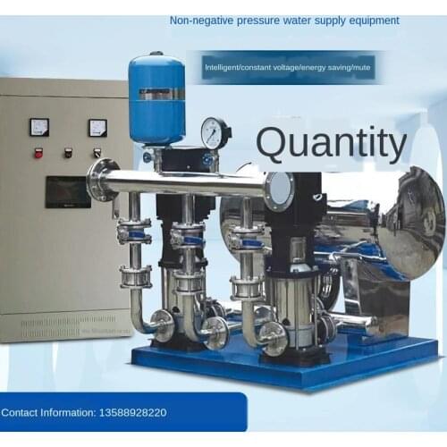 Multi-stage centrifugation of secondary pipeline pressurized water pump without negative pressure water supply equipment