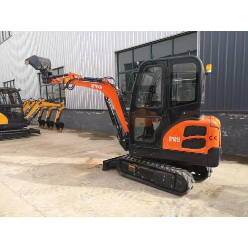 Small Hydraulic Crawler Excavator Mini Digger 1.8Ton 2021 New Produced