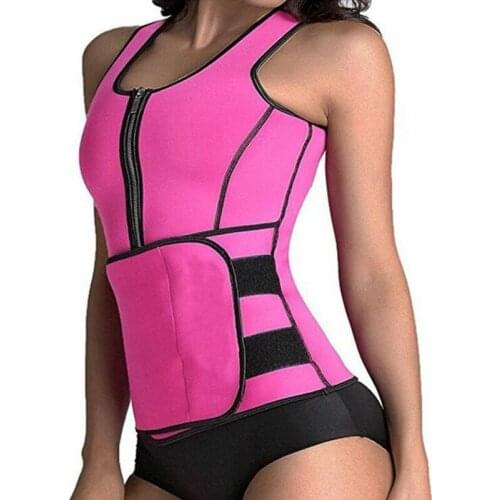 NEW Neoprene Sauna Vest Body Shaper Slimming Waist Trainer Hot Shaper Fashion Workout Shapewear Adjustable Sweat Belt Corset
