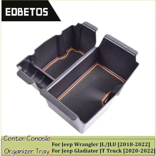 For Jeep Wrangler JL JLU 2018 2019 2020 and Jeep Gladiator JT Truck 2020 Car Storage Organizing Box Organizer Case Accessories