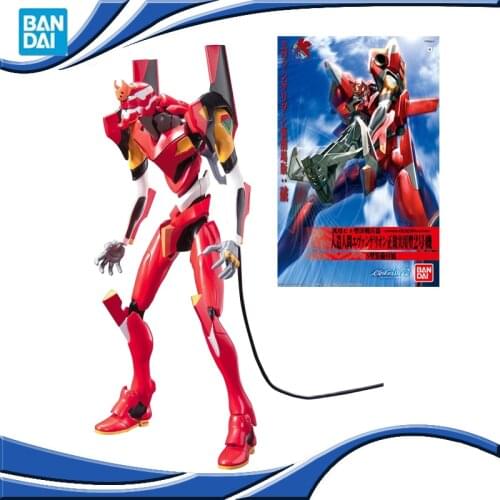 Original BANDAI 1:100 Gundam HG 05 EVA-02 Ver. SET Anime Evangelion Assembled Robot Model Kids Action Figure Toys Halloween Gift