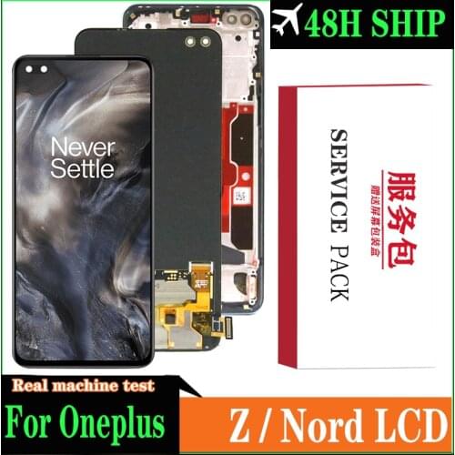 Original Display For OnePlus 8 Nord 5G AMOLED LCD Display Screen Touch screen Digitizer Assembly For OnePlus Z LCD