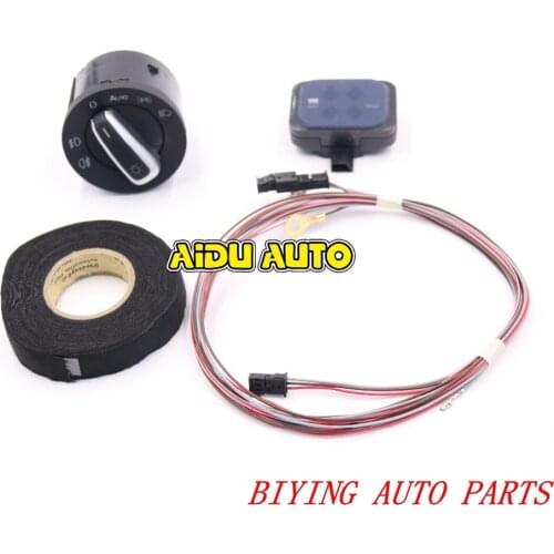 Auto Headlight Switch Rain Sensor+Wire/Cable/Harness For VW Golf 6 Tiguan Jetta MK5 MK6 Touran 1K0 955 559 AH 1K0955559AH