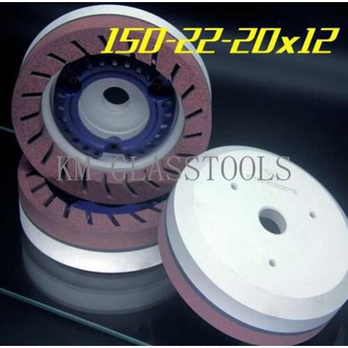 Super quality Resin wheel 150x22-20x12, #3 #4 #5 #6 #7,Used for Chinese or Italian glass beveling machine,Resin wheel 1 Piece