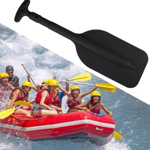 Collapsible Oar Kayak Jet Ski and Canoe Telescoping Plastic Boat Paddles Small Safety Boat Water Sport Accessories
