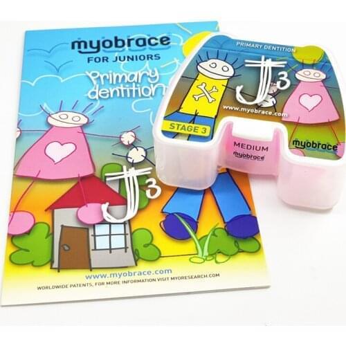 Protruding front teeth Australia imported MRC orthodontic appliance J3 Myobrace Dental Braces Correcting gaps in teeth