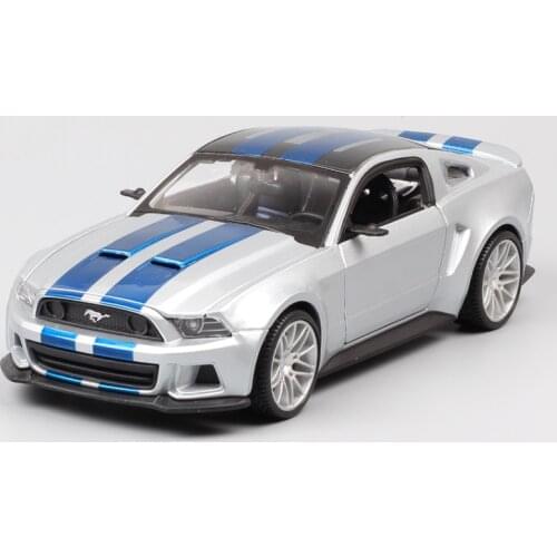1:24 Maisto 2014 Ford Mustang GT muscle racing cars Shelby GT500 scales model Diecasts & Toy Vehicles Replicas car toy for boys
