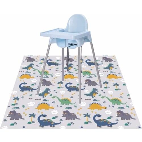 1PC waterproof non-slip high chair splat mat anti slip floor mat baby children outdoor play mat