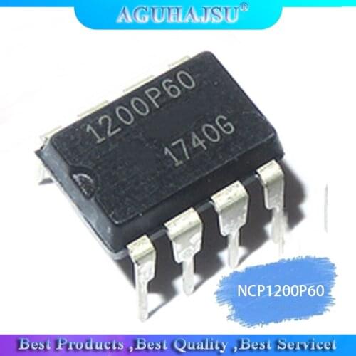 10PCS NCP1200P60 1200P60 LCD management chip DIP-8 new original