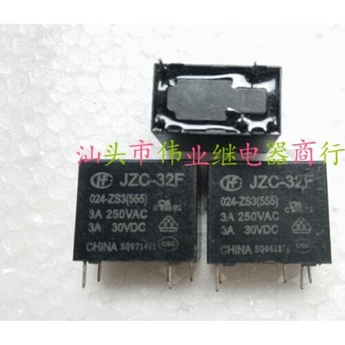 5pcs/lot JZC-32F 024-ZS3 New Relay 5 PIN HF32F 024-ZS3