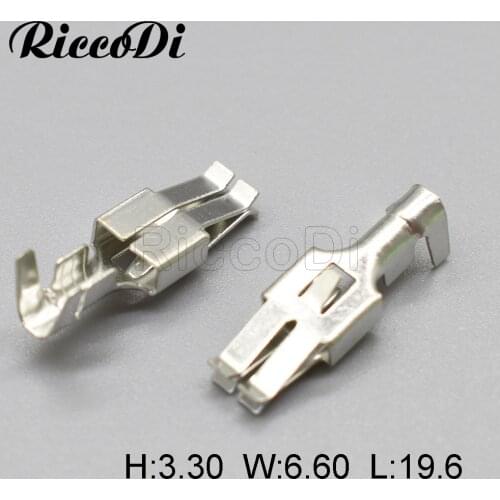 50 Pcs Tin Plated 6.3mm Wire Connector Pins G214 Crimp Terminals Koose pins DJ6212-E6.3