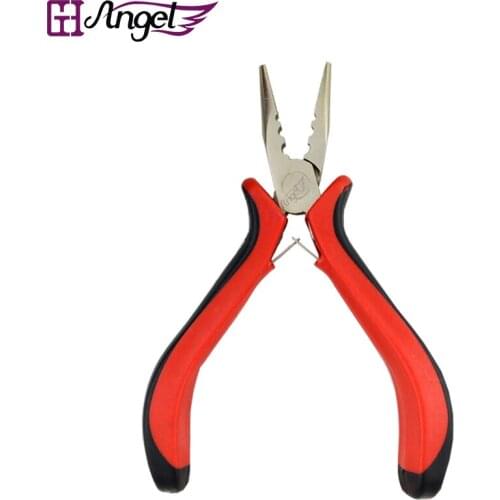 60pcs nickeling 3 holes stainless steel pliers, Micro Ring Pliers, hair extension tools salon tools
