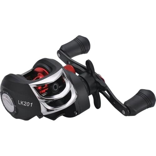 AI-SHOUYU New Baitcasting Fishing Reel 17+1BB High Speed Aluminium Alloy Body7.2:1 Light Jigging Wheel 8Kg Magnetic Brake System