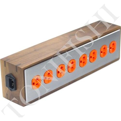 [Alliance Audio] Horus Walnut Audio Fever 6/8-bit passive filter hifi socket outlet, filter current 10A