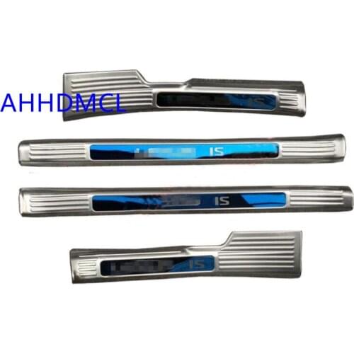 Car Welcome Pedal Threshold Strip Door Sill Strip For Lexus IS300H 2016 2017 2018 2019