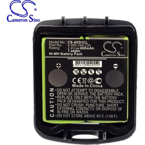 CameronSino 600mah battery for Avaya TENOVIS IH4 DECT D3 DETEWE OpenPhone 24 FUNKWERK D4 Office OPENPHONE 24