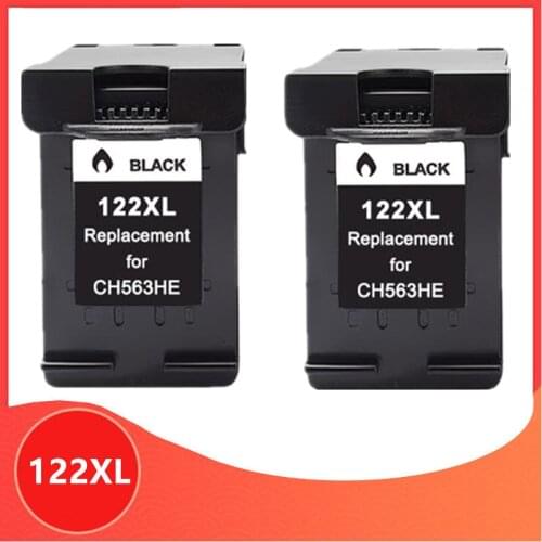 Black 122XL Replacement for hp cartridge 122 xl for Deskjet 1510 2050 1000 1050 1050A 2000 2050A 2540 3000 3050 3052A printer