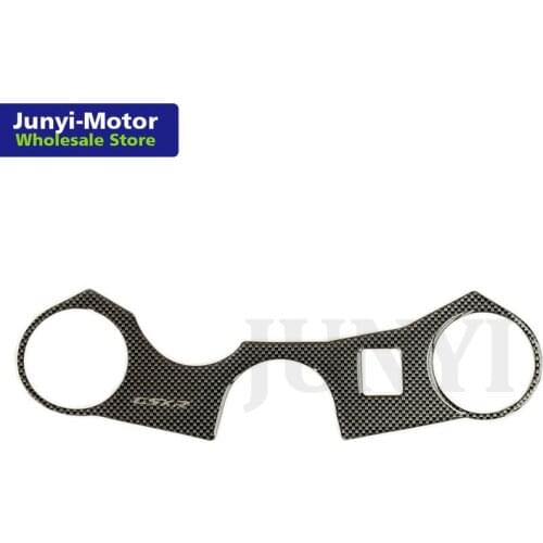 For Suzuki GSXR 600 GSXR750 k6 k8 2006 2007 2008 2009 2010 Motorcycle Imitation Carbon Fiber Triple Tree Front End Clamp Decal