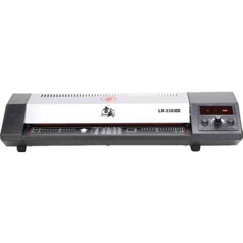 330MM width commercial office documents glue machine digital display temperature A3 photo laminator A4 film machine
