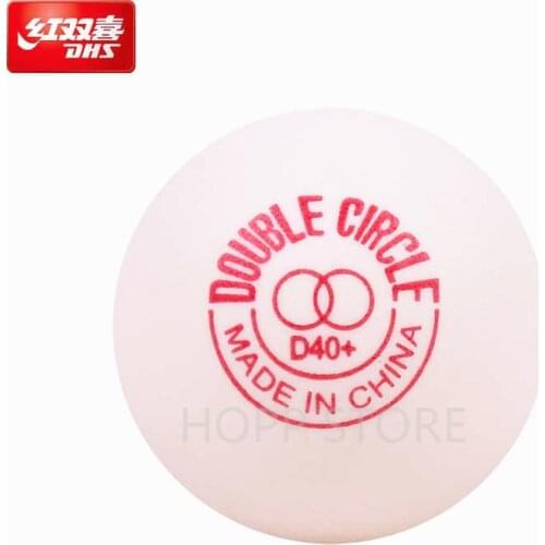 120 balls DHS Table Tennis Ball New D40+ DOUBLE CIRCLE ABS Seamed Training plastic ping pong ball