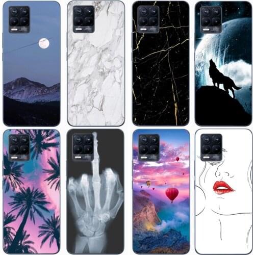 Back Soft Silicone Phone Covers for REALME 8 PRO RMX3081 Mobile Phone Cases for Realme 8 Pro RMX3081 Bags