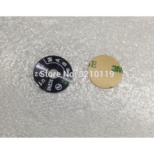 NEW Top Cover Function Dial Model Button Label For Nikon D7100 D7200 D750 Digital Camera Repair Part