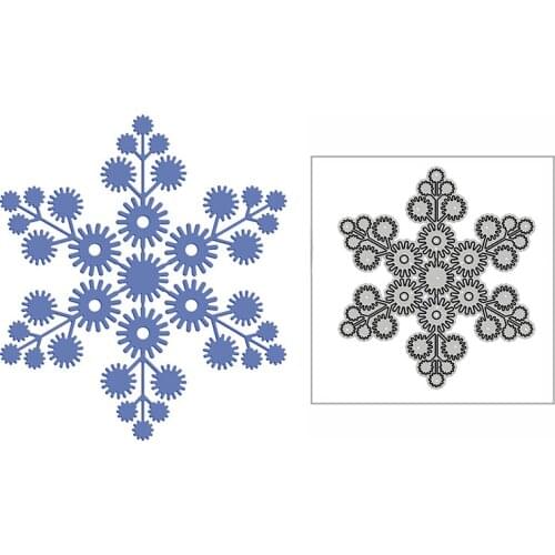 New Delicate Christmas Snowflake 2020 Metal Cutting Dies for DIY Scrapbooking and Card Making Decor Embossing Craft No Stamps