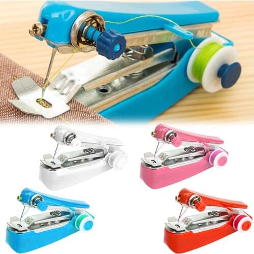 Portable Household Mini Sewing Machines Needlework Cordless Hand-Held Clothes Sewing Machines Handwork Tools 2020 New #T
