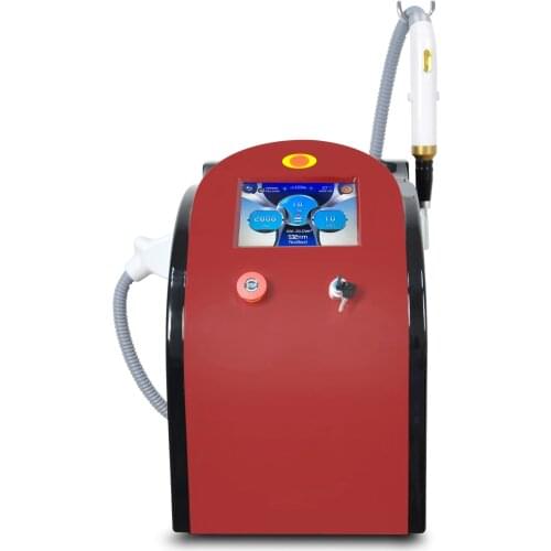 Portable Q Switched Nd Yag Laser Tattoo Removal Carbon Peel Skin Whitening Machine Free Shipping