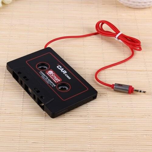 3.5mm Jack Plug Car Cassette Tape Adapter Cassette Mp3 Player Converter For Iphone Mp3 Mp4 Mobile Computer MGO3 Car Accessories