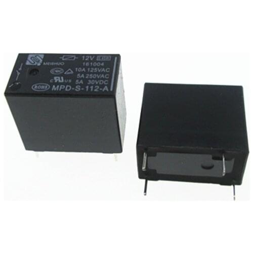 Relay MPD-S-112-A 12V MPD-S-112-A MPDS112A MPD-S-112-A-12V 12VDC DC12V DIP8 black 20PCS/LOT