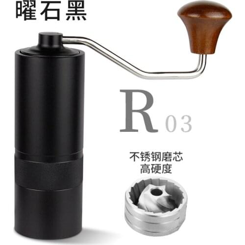 Hand Grinder Coffee Bean Grinder Mobile Grinder Portable Household Small Hand Mill Coffee Grinder 15g Aluminum Coffee Miller