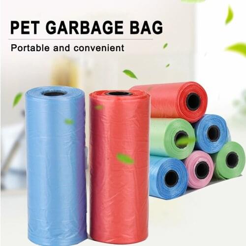 Pet Dog Garbage Bags Safe Non-toxic Waste Poop Bag Dog Products Pets Cleaning Accessories Pet Supplies