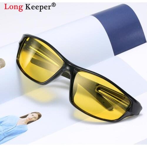 Polarized Sunglasses Mens Night Driving UV400 Shades Goggles Sun Glasses Travel Fishing Classic Mirrored Sun Glasses Oculos