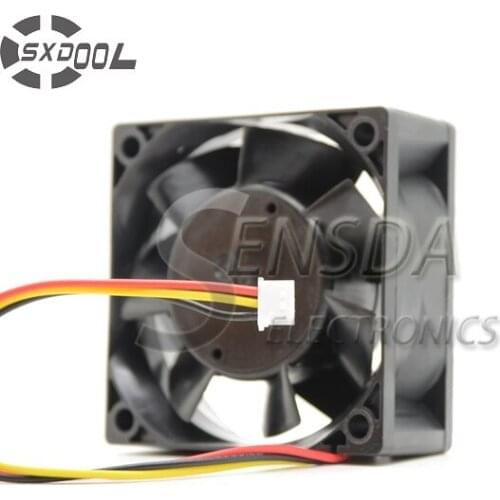 SXDOOL Free Shipping MMF-06D24DS RC4 60x60x25mm DC 24V 0.09A BKO-C2461H07 server inverter Cooling Fan