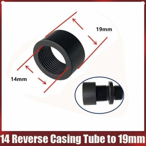 Tactical Water Gel Beads Parts 14mm Reverse Casing Tube to 19mm Barrel Decorative Cap Adapter Ring