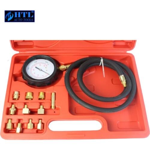 TU-11A Universal Automotive Pressure Tester Pressure Meter Oil Pressure Tester Gauge Test Kit Garage Tool