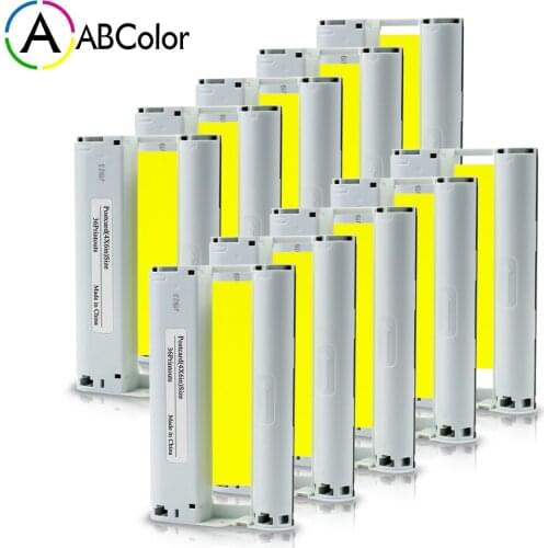 10Pcs KP-108IN KP-36IN Ink Cartridge CP1300 Ink Cassette Compatible For Canon Selphy CP1300 CP1200 CP910 CP900 Photo Printer