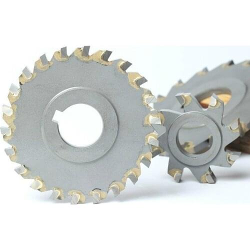 110*3 4 5 6 7 8 10 12 14 16 18 20 Cemented Carbide Tungsten Steel Three Noodles Blade YG/YW2 carbide Side Milling Cutter