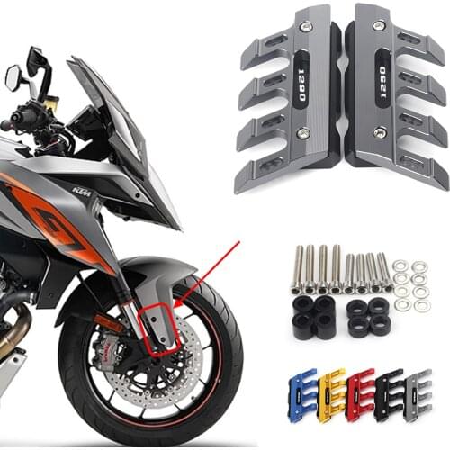 For KTM (1290 Super duke GT)(1290 Super duke)Motorcycle CNC Accessories Mudguard Side Protection Front Fender Anti-Fall Slider